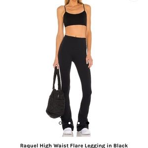 Flare high waisted yoga pants